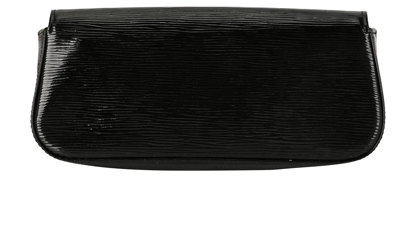 Sobe Clutch, &pound;395, Handbags, Black, Leather, Back view